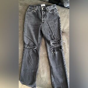 AGOLDE distressed Mid-Rise jeans 27